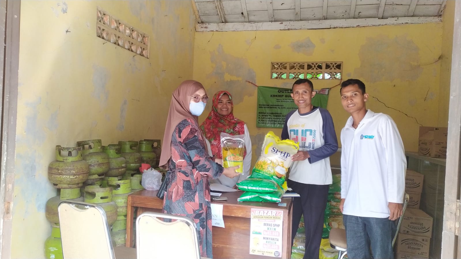 Bazar Gerakan Pangan Murah KDMP Ngroto
